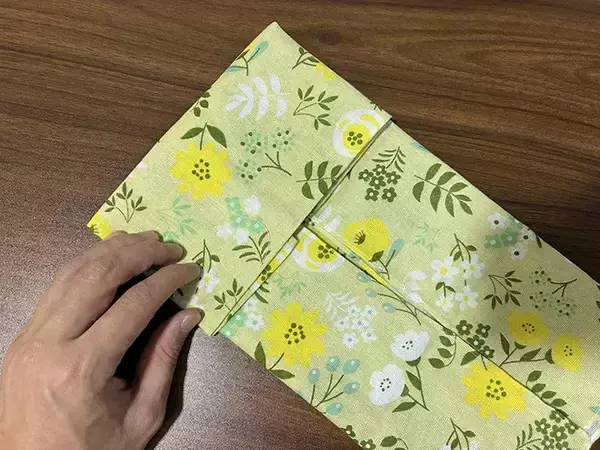 「手ぬぐいが便利な『バスケット』に！　1分で試せる簡単な折り方」の画像