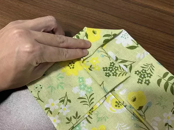 「手ぬぐいが便利な『バスケット』に！　1分で試せる簡単な折り方」の画像