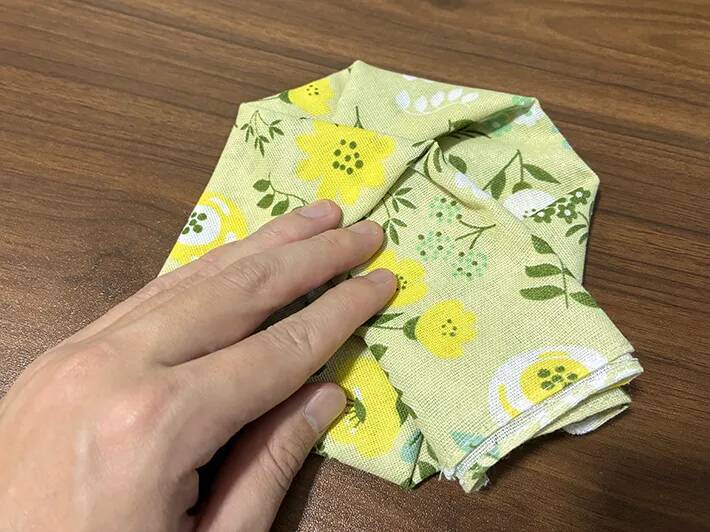 手ぬぐいが便利な『バスケット』に！　1分で試せる簡単な折り方