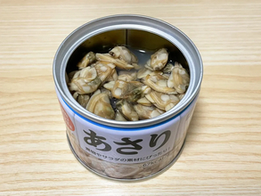 アサリの水煮缶、全部使って「汁っぽさない」？　レンジで3分、旨味が詰まったレシピに「お弁当にもいい」