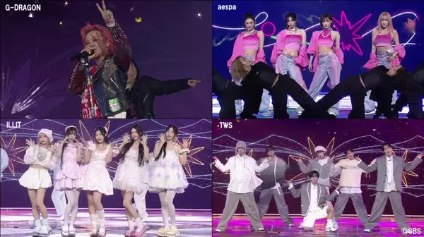 G-DRAGON、Stray Kids、aespaら豪華アーティストが集結！K-POPの1年を締めくくる「2024 SBS歌謡大典」