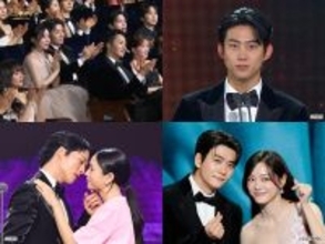 チャン・ギヨンの"寸止めキス"、テギョン(2PM)の愛の告白、熱愛が噂されたカン・テオの甘いスピーチ...名場面が続々！2025年のMBC・SBS・KBS演技大賞【受賞結果まとめ】