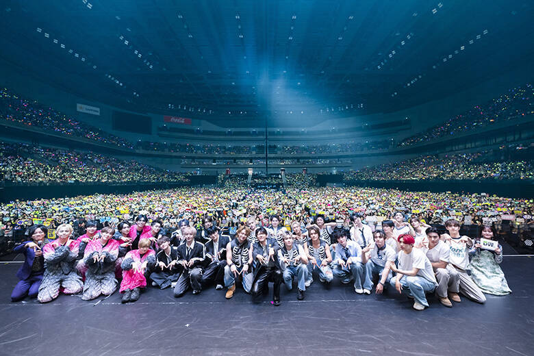 IMP.、NCT DREAM、THE BOYZ、BALLISTIK BOYZら人気グループが豪華共演！さいたまスーパーアリーナの熱狂の舞台裏まで捉えた「M:ZINE LIVE」の特別版