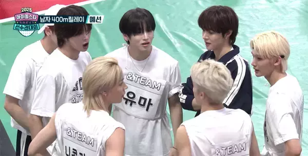「「紅白」でも注目を集めた&TEAM(エンティーム)、韓国で話題となったKやMAKIら、メンバーたちのフィジカルの強さ」の画像