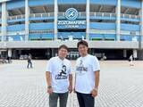 「真中満が今江敏晃とのロケで実感「野球選手って夢があるなあ」 ZOZOマリンで"伝説の逆シングル"も披露」の画像3