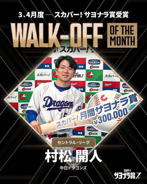 "6連敗"の空気を断ち切った一振り 中日ドラゴンズ・村松開人、劇的サヨナラ弾に込めた思い