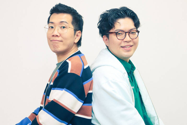 【ヤーレンズ・楢原×出井】祝儀とアドリブ、黒コショウまで！？ 笑いで深まるコンビ愛の裏側〈ふたりのこと。〉