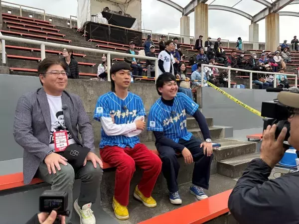 「真中満×バッテリィズが沖縄キャンプへ！野球好きの視線が捉えた2026年シーズンの予兆」の画像