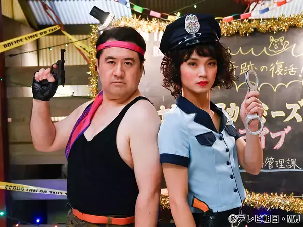 「磯村勇斗が女装で漫才シーンに挑戦！吉岡里帆のひたむきな演技も魅力的なスピンオフドラマ「時効警察とくべつへん」」の画像