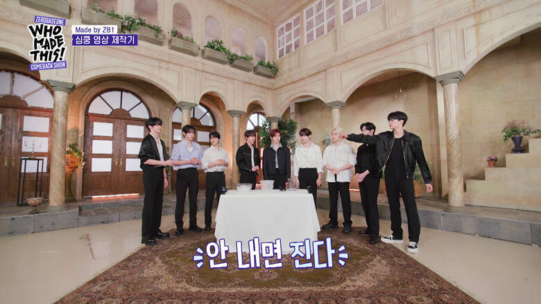 "ZB1"ことZEROBASEONEのメンバー仲が窺えるブロマンスも！涙するキム・テレ、ソン・ハンビンの熱いハグ...名場面が誕生した「NEVER SAY NEVER」カムバックの裏側