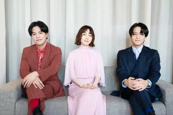 「花澤香菜×石川界人×石谷春貴が語る『ただいま、おじゃまされます！』の魅力 妄想膨らむルームシェアトークも！」の画像