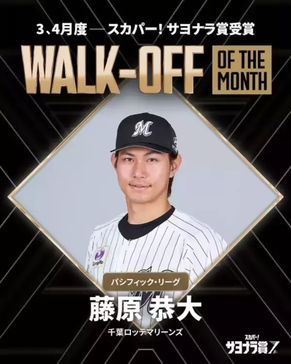 千葉ロッテマリーンズ・藤原恭大、"チームを救った一打"で初受賞 怪我からの復帰へ前向きな言葉も