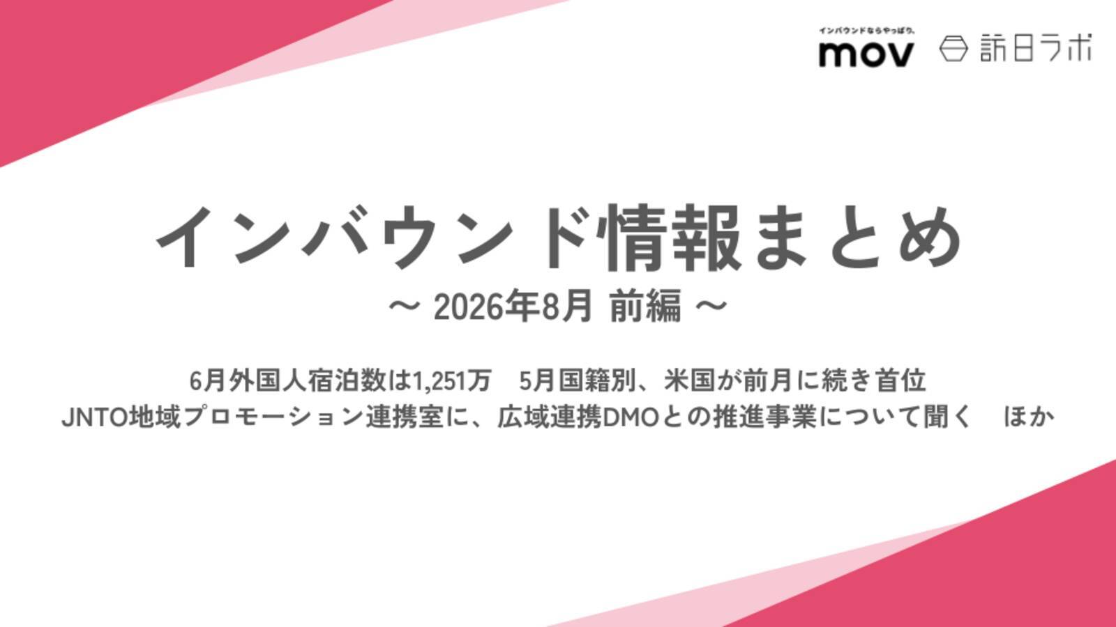 インバウンド人気商業施設ランキング1位・キャナルシティ博多の経営戦略とは？ ほか：インバウンド対策に役立つマーケティング資料まとめ（8月前半公開分）