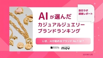 AIおすすめのジュエリーブランド、2位は「MIKIMOTO」、1位は？｜AIが選んだブランドランキング【カジュアルジュエリー編】