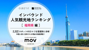 【2025年最新】福岡で外国人に人気の観光スポット：大濠公園が5位、1位は？
