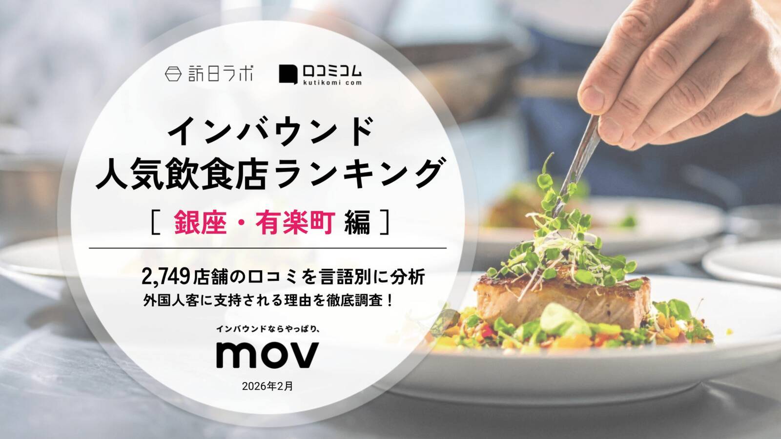 銀座・有楽町、六本木でインバウンドに人気の飲食店、その理由は？ ほか：インバウンド対策に役立つマーケティング資料まとめ（2月後半公開分）