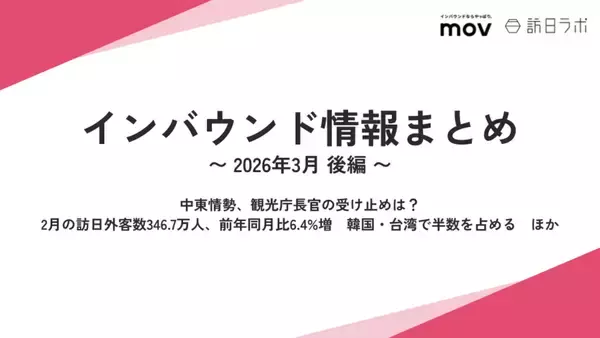 「東京・丸の内でインバウンドに人気の飲食店、その理由は？ ほか：インバウンド対策に役立つマーケティング資料まとめ（3月後半公開分）」の画像