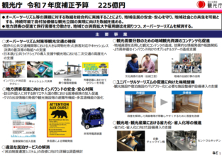 観光庁、補正予算で225億円計上　オーバーツーリズム対策・地方誘客による需要分散に注力