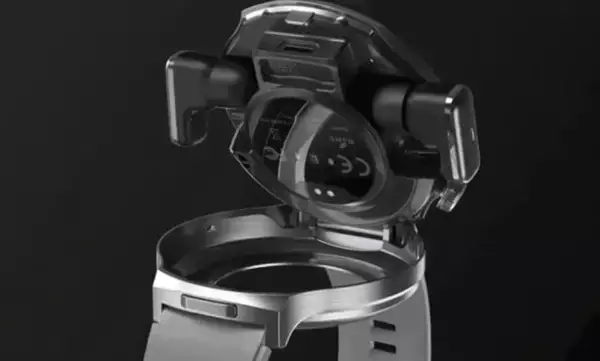 「ChatGPT搭載＆高音質ワイヤレスイヤホン内蔵！革新的デバイス「AIスマートウォッチ」発売」の画像