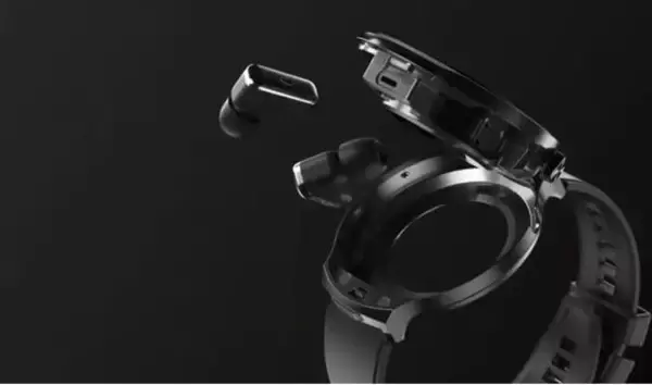 「ChatGPT搭載＆高音質ワイヤレスイヤホン内蔵！革新的デバイス「AIスマートウォッチ」発売」の画像