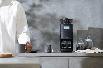 シロカの全自動コーヒーメーカー「カフェばこPRO」新形状ドリッパーがプロのような一杯を実現！