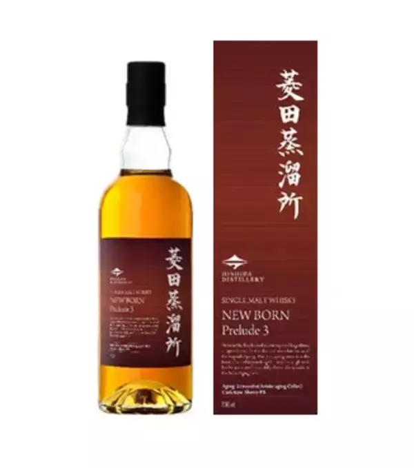 PXシェリー樽で21ヶ月熟成「菱田蒸溜所 ニューボーン Prelude3」で新たな余韻を纏う