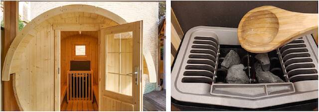 南紀白浜「ホテル川久」｜エストニア産の“樽型”バレルサウナが登場！