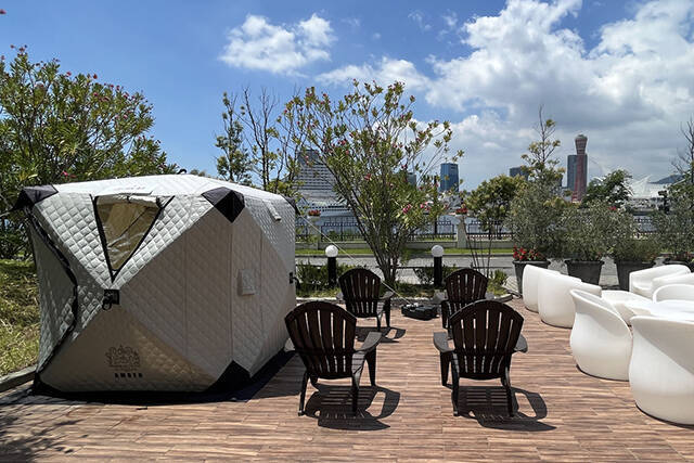 神戸みなと温泉 蓮｜海風でととのう絶景サウナ「OCEANS SAUNA by REN」をスタート！