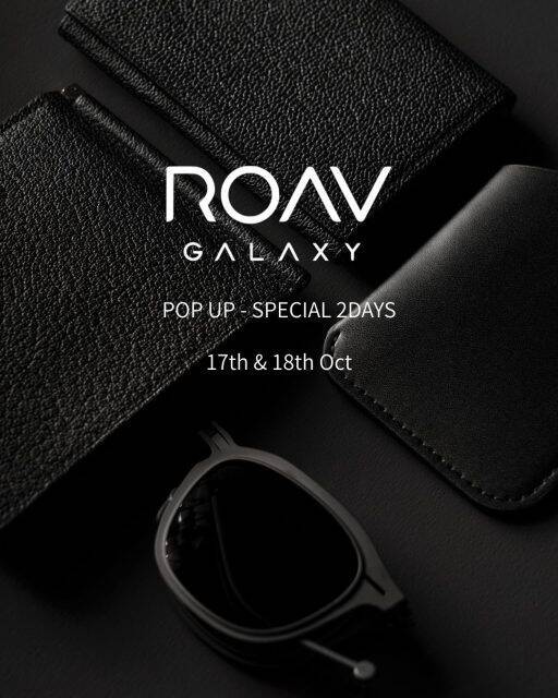 LA発のアイウェアブランド「ROAV GALAX」が、渋谷で2日間限りの最新コレクション受注会を開催