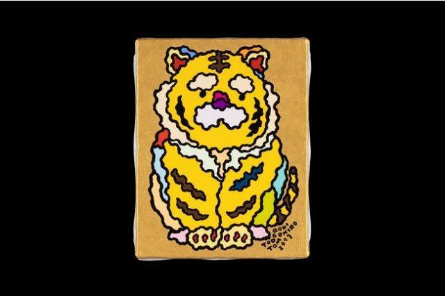 轟友宏氏の個展「Happy Drive！＋招福2023」を阪神梅田本店で開催。乗り物シリーズや招福シリーズを展示