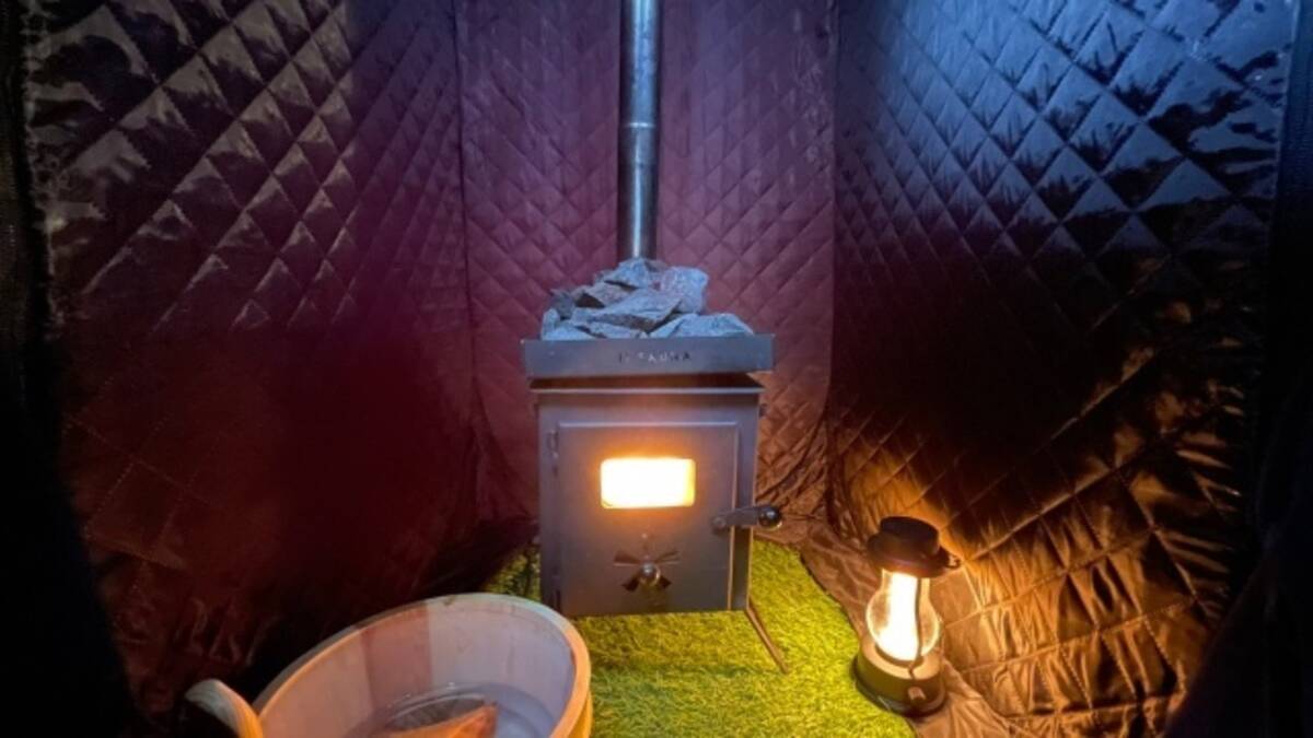 サウナー必見！無煙のテントサウナ「IESAUNA」なら自宅でととのうを 