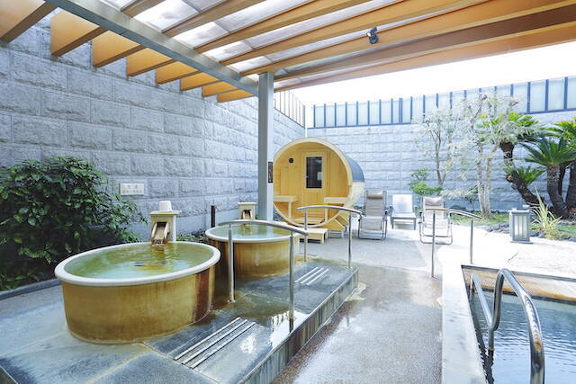 熊本「菊南温泉スパリゾート あがんなっせ」にエストニア産バレルサウナ登場