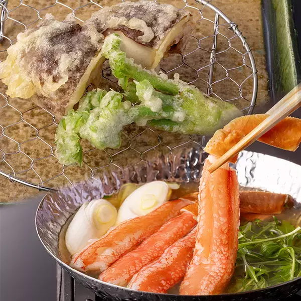 「ミシュラン掲載店より独立した「天冨良 新宿 天蟹楼」で名店仕込みの極上天ぷらと最高級の蟹を堪能」の画像