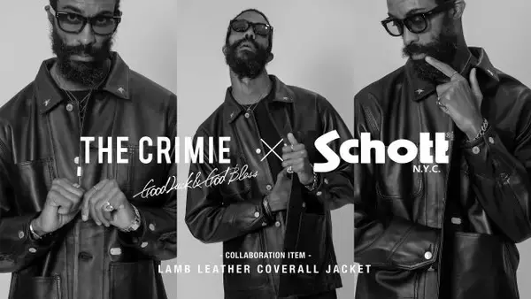 THE CRIMIE（ザ・クライミー）が東阪福でPOP-UPを開催！Schott 