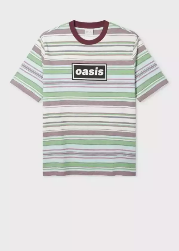 「多様なカルチャーが交差した90’sに着想。「ポール・スミス」と「Oasis」の限定コラボコレクション発表」の画像