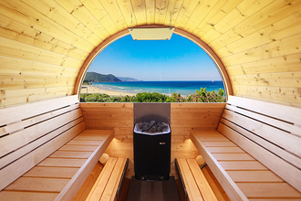伊豆白浜のアウトドアサウナ「SIMODACCI SAUNA」で、心ほどける“ととのい”を。