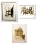 「日本橋三越本店でアメリカの都市と風景を描き続ける大西信之氏の作品展を開催中！」の画像5