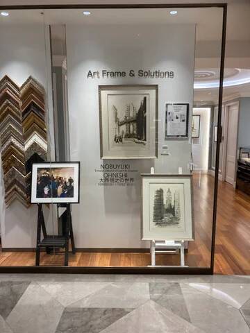 日本橋三越本店でアメリカの都市と風景を描き続ける大西信之氏の作品展を開催中！