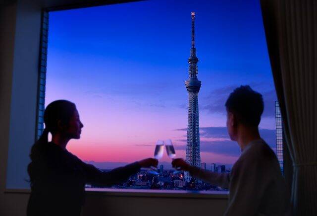 「ロッテシティホテル錦糸町」が贈る、東京スカイツリーの夜景やケーキを楽しめるクリスマスプラン