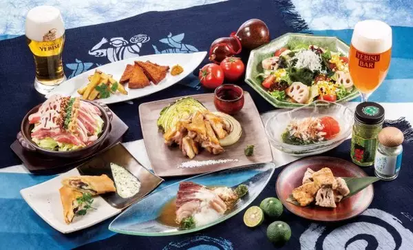 「ヱビス」とマリアージュ！阿波尾鶏など徳島県の食材を味わう「福の神にっぽん食探訪 in 徳島」