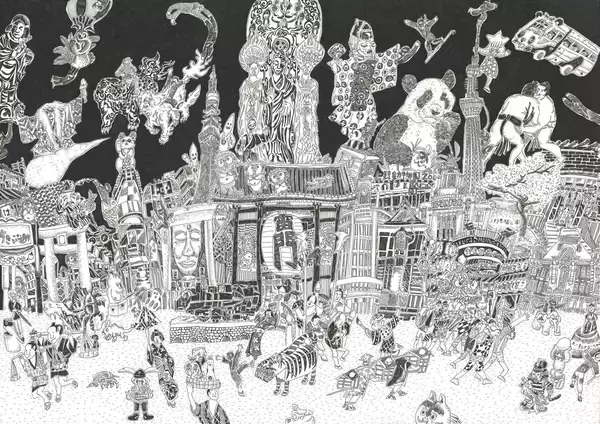 「異彩を放つ作家の作品が集結。渋谷スクランブルスクエアの「SHIBUYA SKY」で企画展が開催」の画像