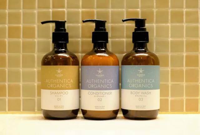 ＜数量限定＞ゲストの要望に応えて販売開始、「カンデオホテルズ」のイタリア製オーガニックアメニティ