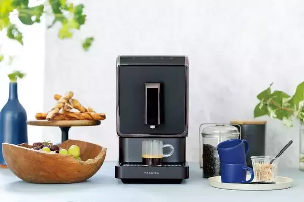 「先行販売で大好評！「récolte 全自動エスプレッソコーヒーマシン」プロのエスプレッソを味わう日々へ」の画像