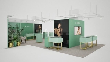 イタリア発のジュエリーブランド「FOPE」が阪急メンズ大阪でポップアップストア開催