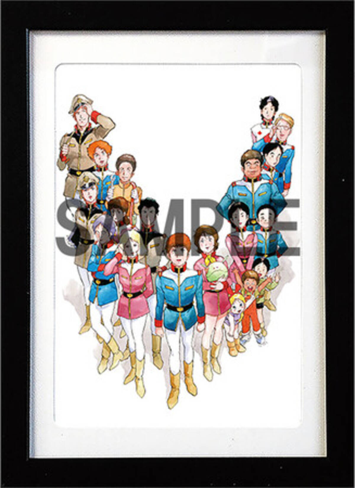 完全受注生産！「安彦良和／機動戦士ガンダム THE ORIGIN展」複製原画 