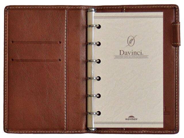 経年変化を楽しむシステム手帳「ダ・ヴィンチ グランデ」のオイルレザーシリーズが新デザインで登場