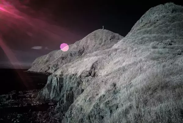 「新宿で“目で見えない赤外線“で照らした世界を具象化した写真展「視覚の陰謀論」開催」の画像