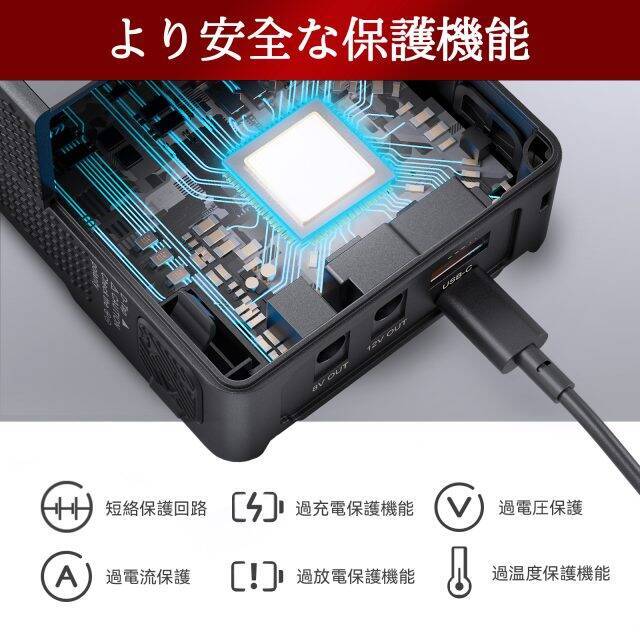 複数のインターフェイスで同時に急速充電OK！一台あると便利な大容量SmallRigミニVマウントバッテリー