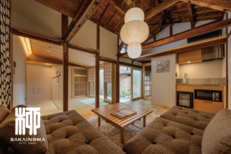 大阪・堺の文化を感じる一棟貸しの宿「SAKAINOMA HOTEL 柳」開業。母屋には堺打刃物工房も