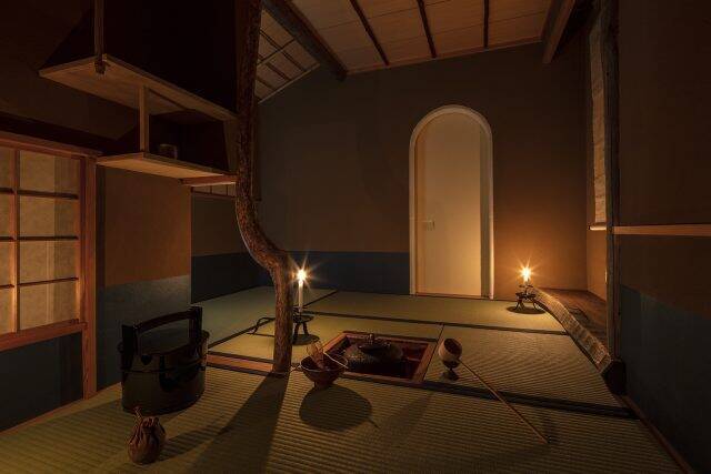 都会の茶室で茶事を愉しむ「南青山 即今」。「夕陽茶会」の懐石を再現した11月のコースと勉強会